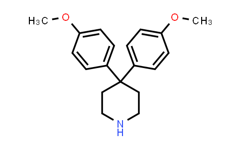 CAS No. 99408-36-3, 4,4-Bis(4-methoxyphenyl)piperidine
