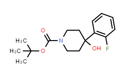 CAS No. 403806-35-9, 1-BOC-4-(2-FLUOROPHENYL)-4-HYDROXYPIPERIDINE