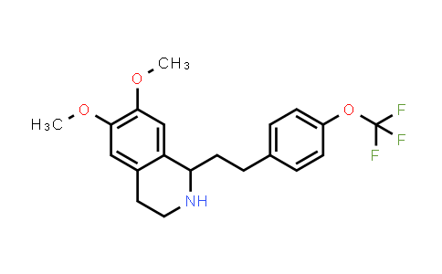 CAS No. 769173-17-3, 6,7-DIMETHOXY-1-[2-(4-TRIFLUOROMETHOXY-PHENYL)-ETHYL]-1,2,3,4-TETRAHYDRO-ISOQUINOLINE