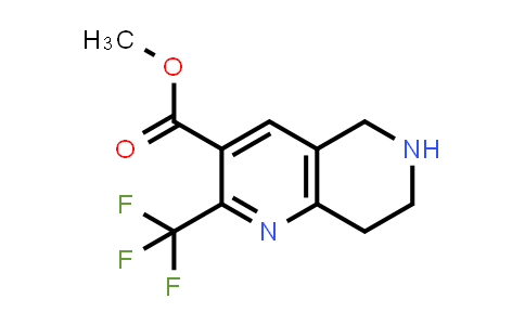 CAS No. 794461-82-8, 2-TRIFLUOROMETHYL-5,6,7,8-TETRAHYDRO-[1,6]NAPHTHYRIDINE-3-CARBOXYLIC ACID METHYL ESTER