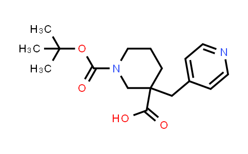 887344-19-6 | 3-Pyridin-4-ylmethyl-piperidine-1,3-dicarboxylic acid 1-tert-butyl ester