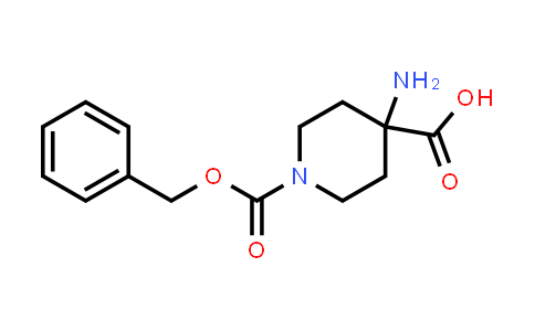 CAS No. 115655-41-9, 4-amino-1-(benzyloxycarbonyl)piperidine-4-carboxylic acid