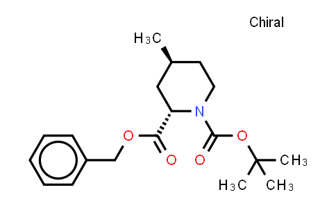 CAS No. 339183-92-5, BENZYL (+/-)-TRANS-N-BOC-4-METHYL-PIPERIDINE-2-CARBOXYLATE
