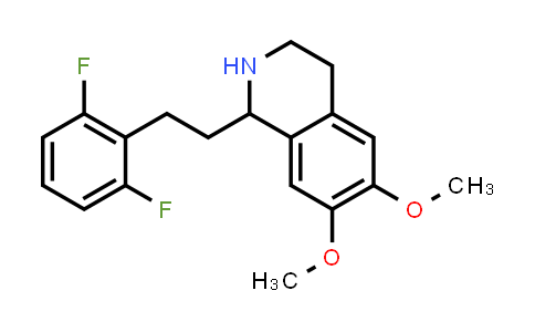 CAS No. 769173-26-4, 1-[2-(2,6-DIFLUORO-PHENYL)-ETHYL]-6,7-DIMETHOXY-1,2,3,4-TETRAHYDRO-ISOQUINOLINE