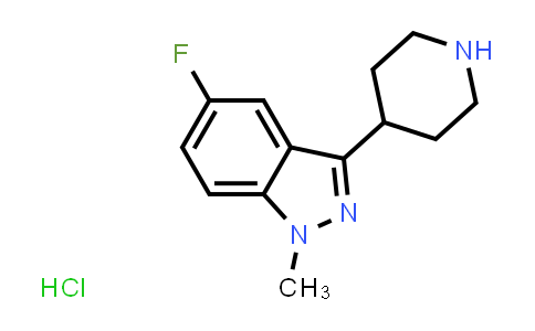 CAS No. 1980054-46-3, 5-FLUORO-1-METHYL-3-(4-PIPERIDINYL)-1HINDAZOLE HYDROCHLORIDE