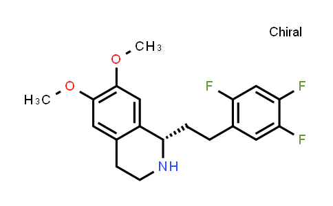 CAS No. 769173-29-7, (S)-6,7-DIMETHOXY-1-[2-(2,4,5-TRIFLUORO-PHENYL)-ETHYL]-1,2,3,4-TETRAHYDRO-ISOQUINOLINE