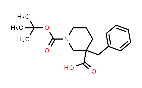 MC458409 | 170838-83-2 | 3-Benzyl-piperidine-1,3-dicarboxylic acid 1-tert-butyl ester