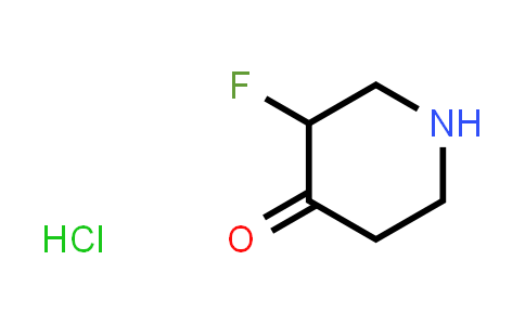 CAS No. 1070896-59-1, 3-fluoropiperidin-4-one hydrochloride