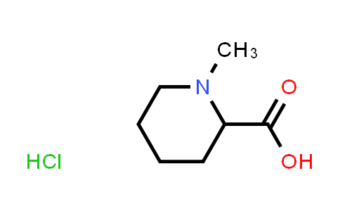 CAS No. 136312-85-1, 1-METHYLPIPERIDINE-2-CARBOXYLIC ACID HYDROCHLORIDE