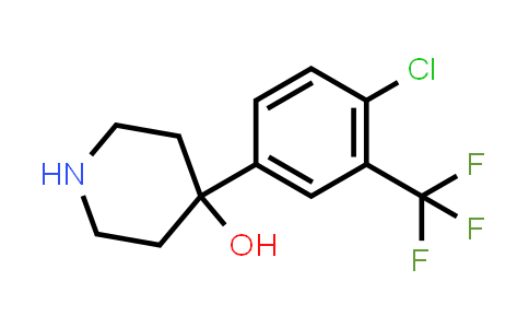 CAS No. 21928-50-7, 4-[4-chloro-3-(trifluoromethyl)phenyl]-4-piperidinol