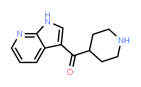CAS No. 918513-18-5, 4-(1H-PYRROLO[2,3-B]PYRIDIN-3-YLCARBONYL)PIPERIDINE