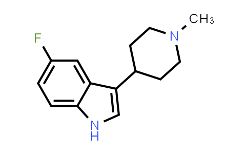 CAS No. 301856-29-1, 5-Fluoro-3-(1-methyl-4-piperidinyl)indole
