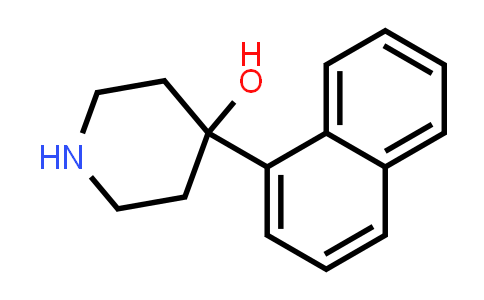 CAS No. 100240-14-0, 4-HYDROXY-4-(1-NAPHTHYL)PIPERIDINE