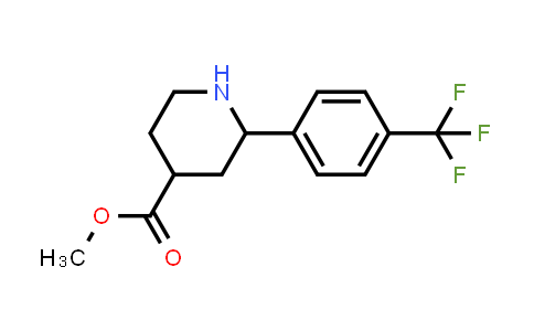CAS No. 1251843-39-6, 2-(4-TRIFLUOROMETHYL-PHENYL)-PIPERIDINE-4-CARBOXYLIC ACID METHYL ESTER
