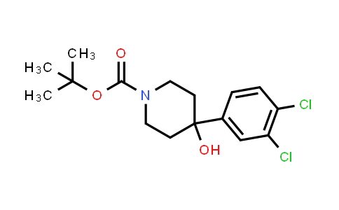 CAS No. 256958-81-3, 1-BOC-4-(3,4-DICHLOROPHENYL)-4-HYDROXYPIPERIDINE