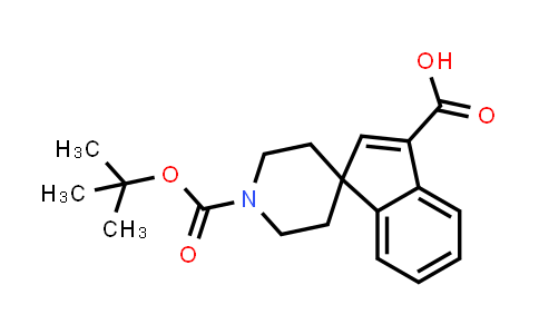 CAS No. 209128-15-4, 1′-(TERT-BUTOXYCARBONYL)SPIRO[INDENE-1,4′-PIPERIDINE]-3-CARBOXYLIC ACID