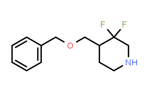CAS No. 1206540-49-9, 4-[(BENZYLOXY)METHYL]-3,3-DIFLUOROPIPERIDINE