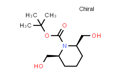 CAS No. 198422-46-7, N-T-BOC-CIS-2,6-BIS-HYDROXYMETHYLPIPERIDINE