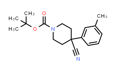 198649-43-3 | 1-BOC-4-CYANO-4-(3-METHYLPHENYL)-PIPERIDINE
