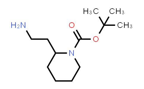 CAS No. 239482-98-5, 2-(AMINOETHYL)-1-N-BOC-PIPERIDINE