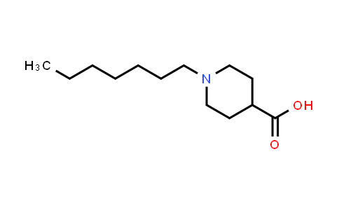 CAS No. 264232-57-7, 1-heptylpiperidine-4-carboxylic acid