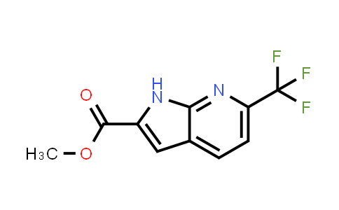 CAS No. 952182-20-6, 1H-PYRROLO[2,3-B]PYRIDINE-2-CARBOXYLIC ACID, 6-(TRIFLUOROMETHYL)-, METHYL ESTER