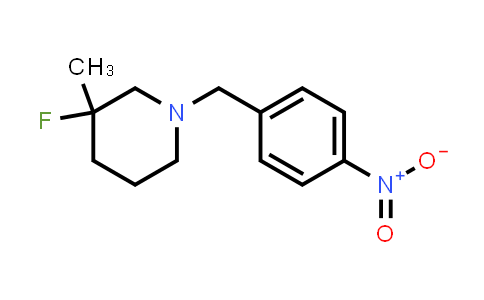 CAS No. 1023305-91-0, 3-FLUORO-3-METHYL-1-[(4-NITROPHENYL)METHYL]-PIPERIDINE