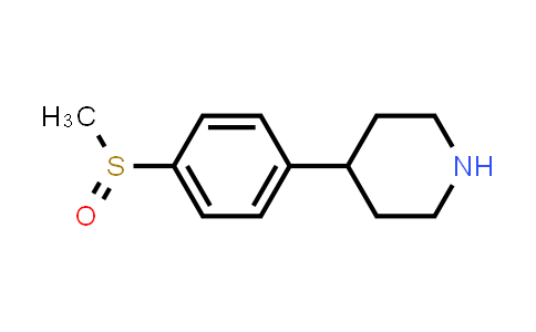 CAS No. 161610-00-0, 4-(4-METHANESULFINYL-PHENYL)-PIPERIDINE