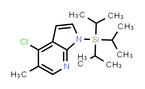 MC458545 | 942920-17-4 | 4-CHLORO-5-METHYL-1-(TRIISOPROPYLSILYL)-1H-PYRROLO[2,3-B]PYRIDINE