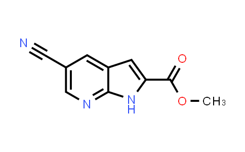 MC458546 | 952182-16-0 | METHYL 5-CYANO-1H-PYRROLO[2,3-B]PYRIDINE-2-CARBOXYLATE