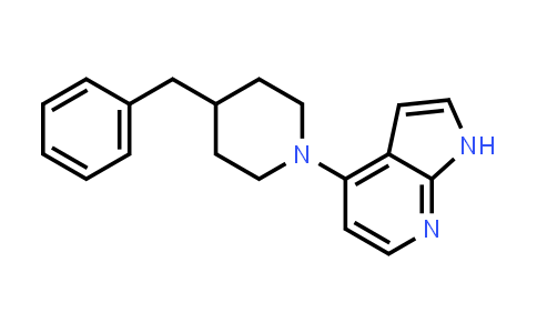 CAS No. 931411-87-9, 1H-PYRROLO[2,3-B]PYRIDINE, 4-[4-(PHENYLMETHYL)-1-PIPERIDINYL]-