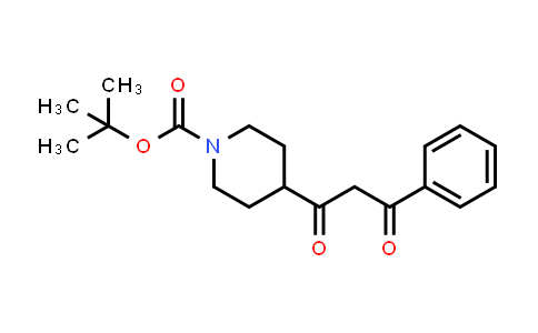 CAS No. 1017781-53-1, 4-(3-OXO-3-PHENYL-PROPIONYL)-PIPERIDINE-1-CARBOXYLIC ACID TERT-BUTYL ESTER