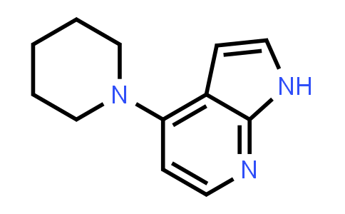 CAS No. 931411-84-6, 1H-PYRROLO[2,3-B]PYRIDINE, 4-(1-PIPERIDINYL)-