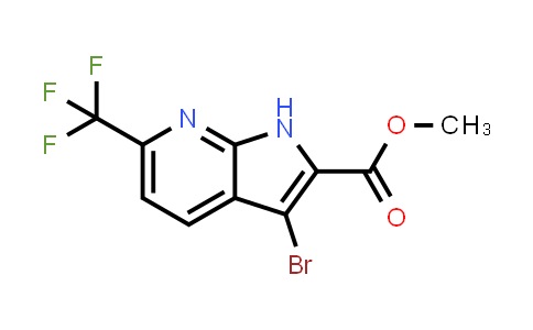 952800-37-2 | METHYL 3-BROMO-6-(TRIFLUOROMETHYL)-1H-PYRROLO[2,3-B]PYRIDINE-2-CARBOXYLATE