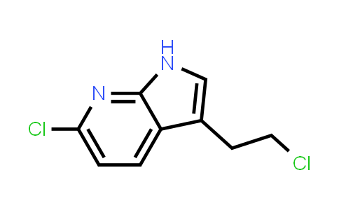 MC458608 | 214603-97-1 | 1H-PYRROLO[2,3-B]PYRIDINE, 6-CHLORO-3-(2-CHLOROETHYL)-