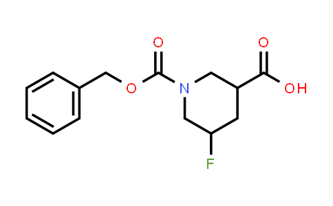 CAS No. 1864057-90-8, 1-(benzyloxycarbonyl)-5-fluoropiperidine-3-carboxylic acid
