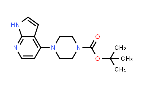 MC458663 | 577768-59-3 | TERT-BUTYL 4-(1H-PYRROLO[2,3-B]PYRIDIN-4-YL)PIPERAZINE-1-CARBOXYLATE