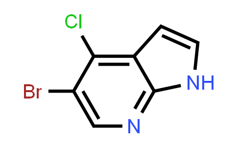 CAS No. 876343-82-7, 5-BROMO-4-CHLORO-1H-PYRROLO[2,3-B]PYRIDINE