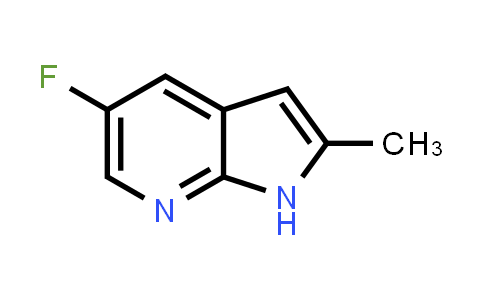 CAS No. 145934-92-5, 1H-PYRROLO[2,3-B]PYRIDINE, 5-FLUORO-2-METHYL-
