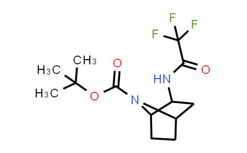 CAS No. 1864060-40-1, N-(exo-7-Boc-7-azabicyclo[2.2.1]heptan-2-yl) trifluoroacetamide