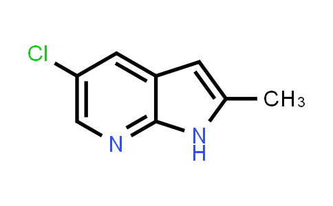 CAS No. 145934-81-2, 1H-PYRROLO[2,3-B]PYRIDINE, 5-CHLORO-2-METHYL-