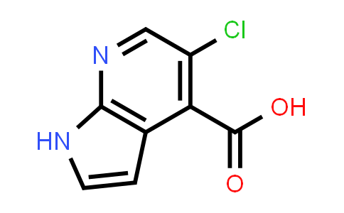 CAS No. 1015610-55-5, 5-CHLORO-1H-PYRROLO[2,3-B]PYRIDINE-4-CARBOXYLIC ACID