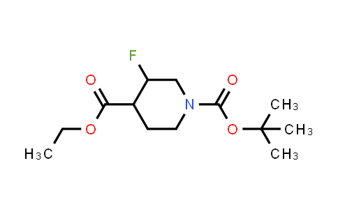 CAS No. 1303973-12-7, 1-Tert-Butyl 4-Ethyl 3-Fluoropiperidine-1,4-Dicarboxylate