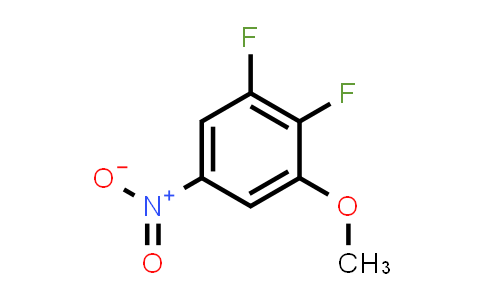 CAS No. 1235492-43-9, 1,2-difluoro-3-methoxy-5-nitrobenzene