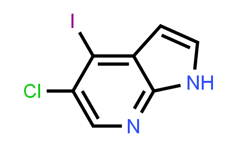 CAS No. 1020056-77-2, 5-CHLORO-4-IODO-1H-PYRROLO[2,3-B]PYRIDINE