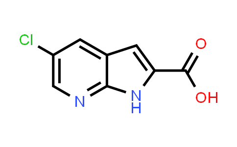 DY458770 | 800401-84-7 | 5-CHLORO-1H-PYRROLO[2,3-B]PYRIDINE-2-CARBOXYLIC ACID