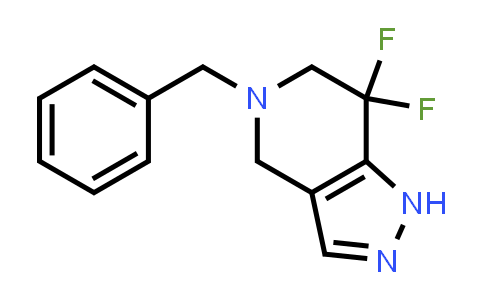 CAS No. 1630062-36-0, 5-benzyl-7,7-difluoro-4,5,6,7-tetrahydro-1H-pyrazolo[4,3-c]pyridine