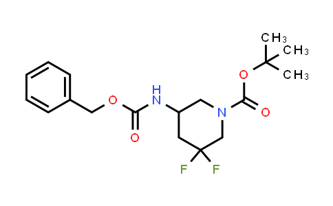 1356338-58-3 | tert-butyl 5-(benzyloxycarbonylamino)-3,3-difluoropiperidine-1-carboxylate
