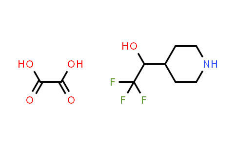 CAS No. 1298094-30-0, 4-(1-Hydroxy-2,2,2-trifluoroethyl)piperidine oxalate