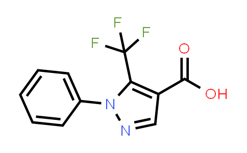 CAS No. 98534-81-7, 1-PHENYL-5-(TRIFLUOROMETHYL)-1H-PYRAZOLE-4-CARBOXYLIC ACID